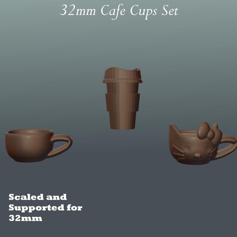 32mm Coffee Cups and Mugs: To-Go Cups for Cafes