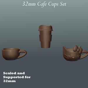 32mm Coffee Cups and Mugs: To-Go Cups for Cafes