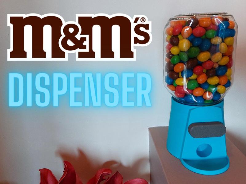 Nutella Jar M&M's dispenser