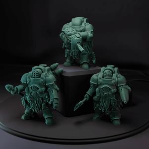 Trench crusade nautical raider power armour