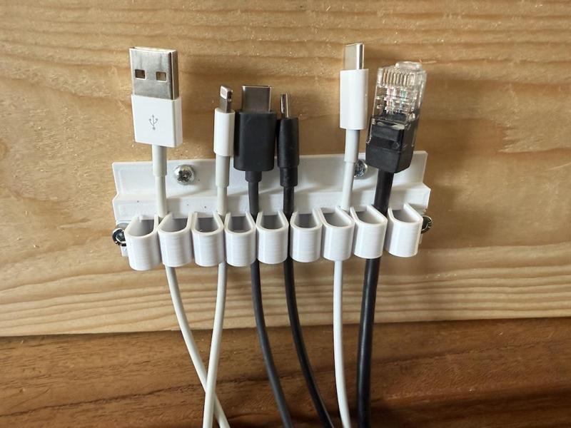 Cable and/or Tool organizer strip.