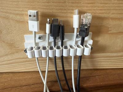 Cable and/or Tool organizer strip.
