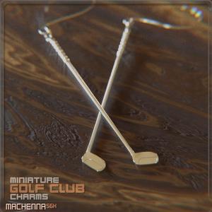 Miniature Golf Club Charms