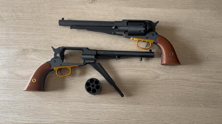 revolver remington 1858 44.cal