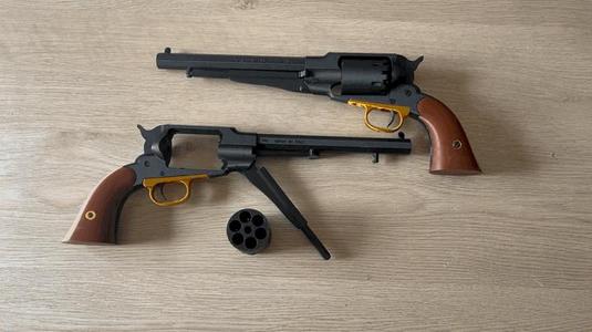 revolver remington 1858 44.cal