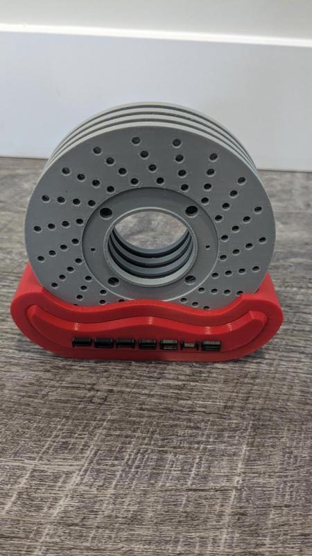 Disc Brake Coaster - Caliper Cover - PORSCHE