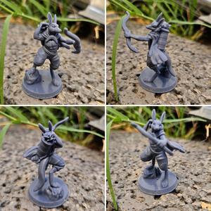 Marsupian Ranger - Kangaroo TTRPG Mini 