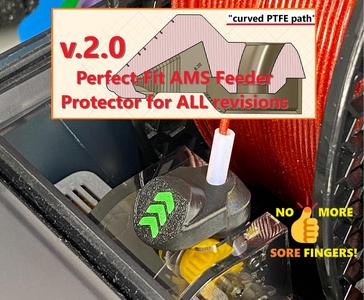 v.2.0 AMS Feeding Funnel Protector Filament Guide