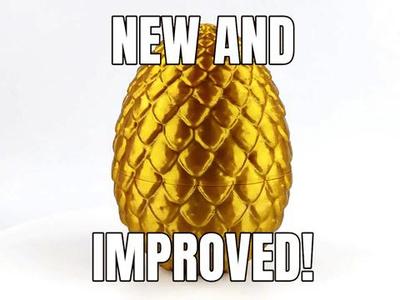The Original Dragon Egg - Updated - Now in 5 Sizes