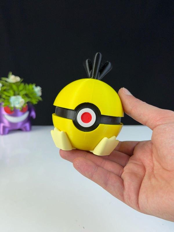 Psyduck Pokeball - Multipart