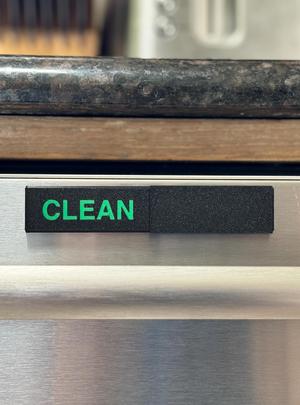 Slim Modern Dishwasher Slider Design