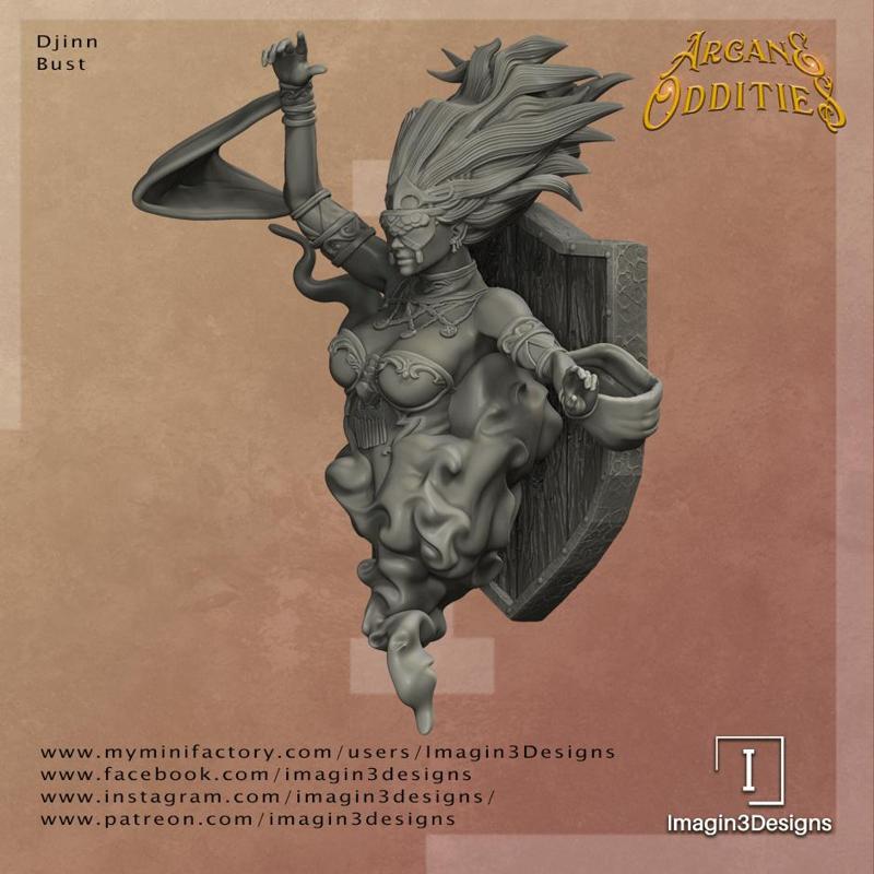 Djinn Bust