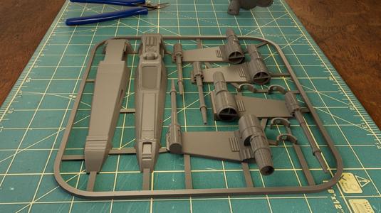 X wing kit card