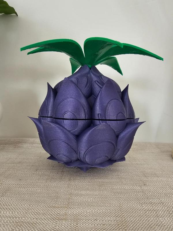 Yami Yami no mi - Pot organizer - One piece fruit Blackbeard (Dark Dark devil's fruit) 