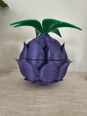 Yami Yami no mi - Pot organizer - One piece fruit Blackbeard (Dark Dark devil's fruit) 
