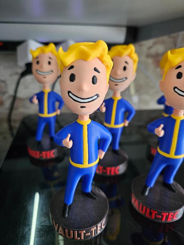 Fallout - Vaultboy - Bobblehead - Multicolor 