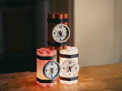 Dynamite Clock/Lamp