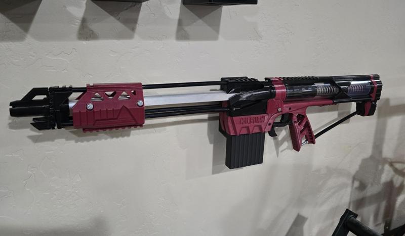 "Floating" Mag Mount For Nerf Rifles (Caliburn)