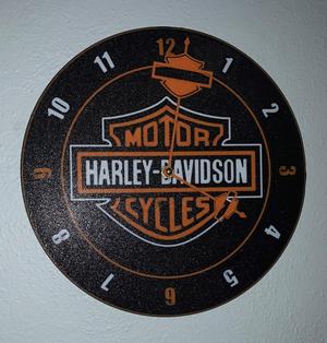 Harley Davidson Clock