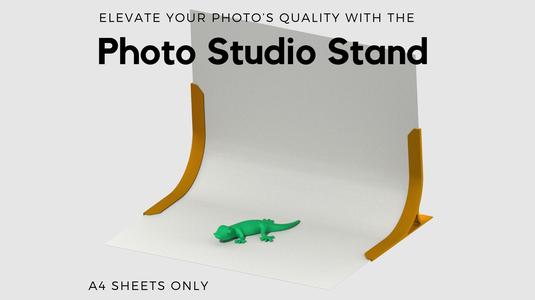 Photo Studio Stand  [ A4 sheets ]