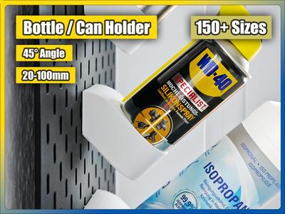 Bottle Holder for IKEA Skadis