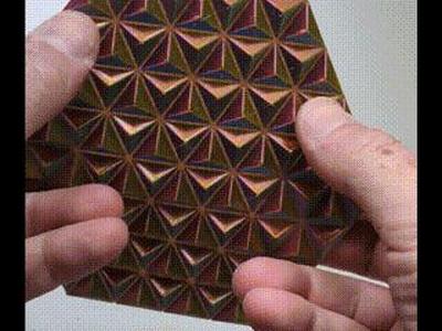 Flexihexi the flexible hexagon fidget toy fabric