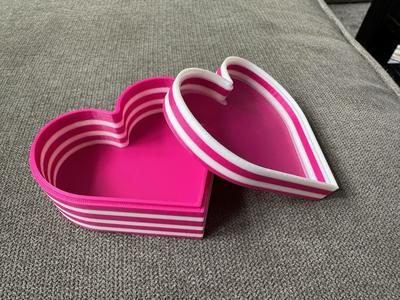 Hi Bestie! heart shaped box container for Bambu w AMS