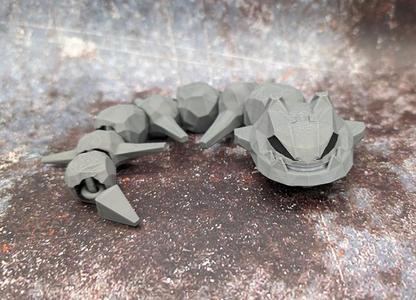 Articulated Steelix Multicolor and Single Color