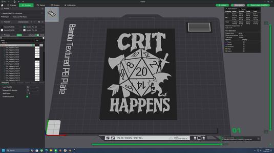 Crit Happens, D&D