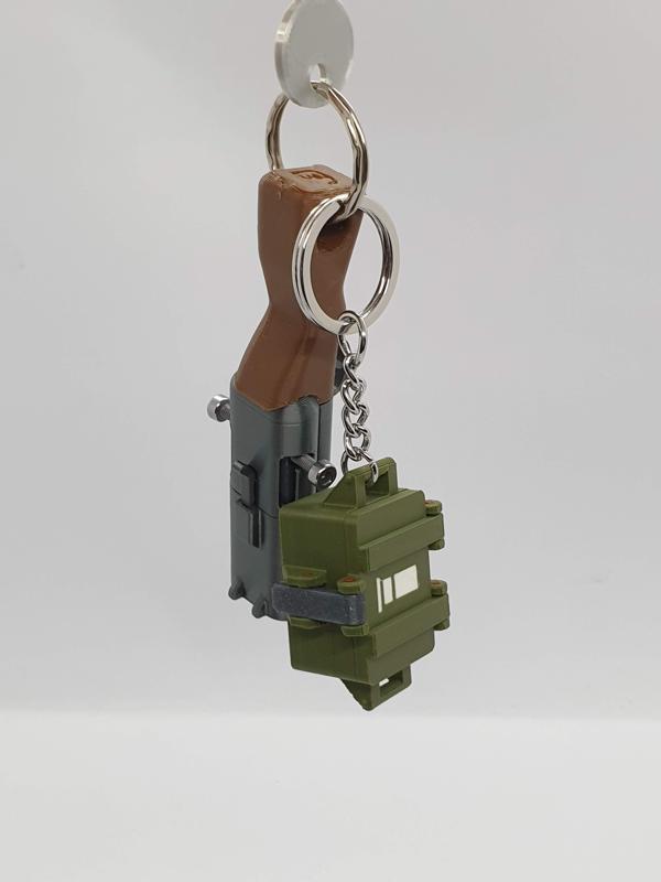 Shotgun Shell Box Keychain