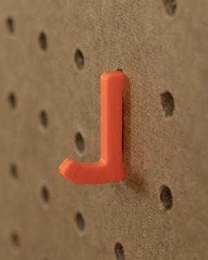 EZPZ Pegboard Hook // 10mm Hook Type B