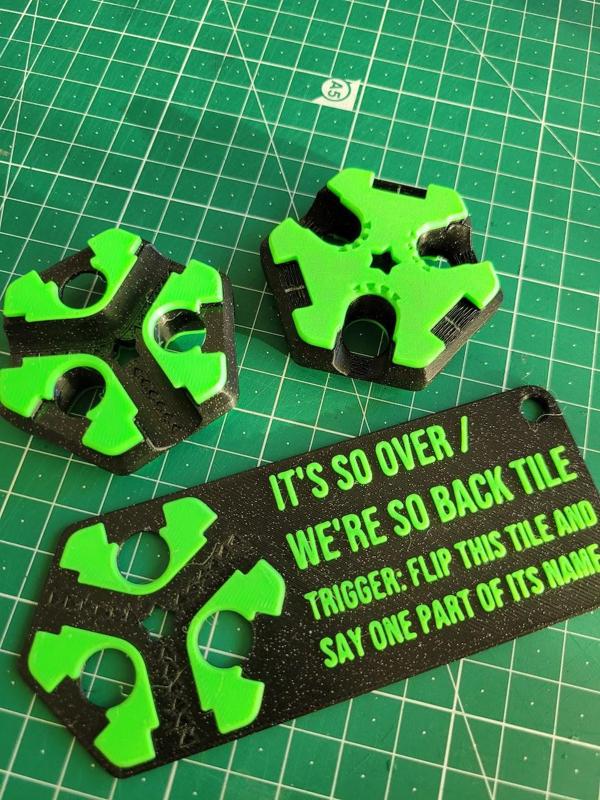 Hextraction Its so Over - We're so Back Tile