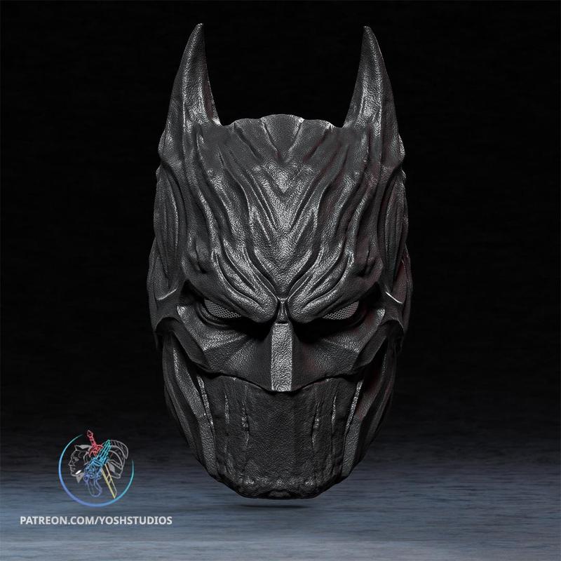 Death Knight Helmet 3D Printer File STL