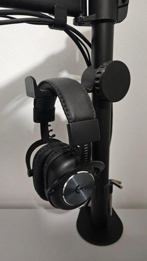 Headset Halter für an eine Monitor Halterung
