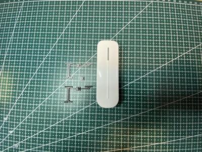 Button for tamper switch on DC-23 Door Window Contact