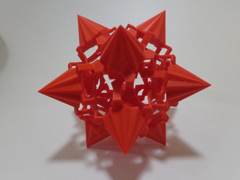 ROELOFS STAR DODECAHEDRAL POLYKNOT 1