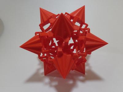 ROELOFS STAR DODECAHEDRAL POLYKNOT 1