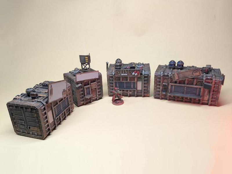 Shipping Container Shops and Settlement Addon
