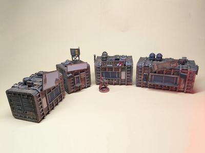 Shipping Container Shops and Settlement Addon