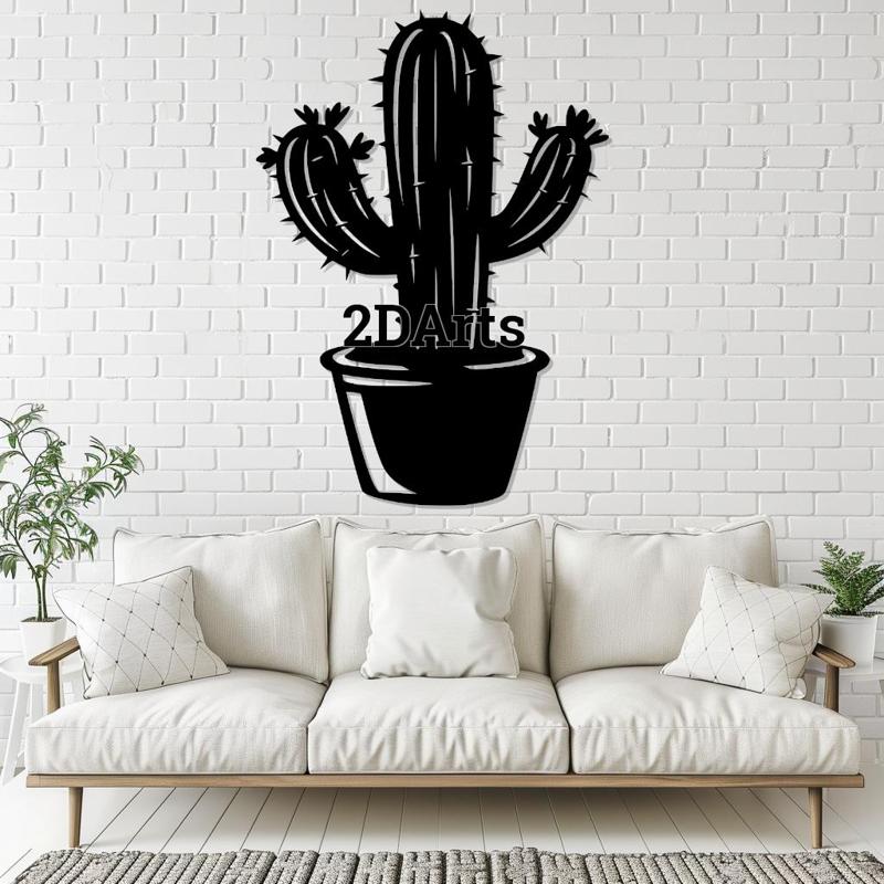 Cactus 2D Wall Art/Window Art