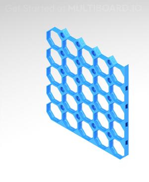 5x5 Bottom Right Corner - Multiboard Border Tile