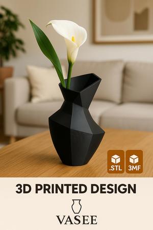 Glass Vase – Elegant Tabletop Centerpiece