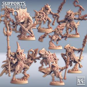 Death-Tide Jurakins - 6 Modular + 2 Heroes