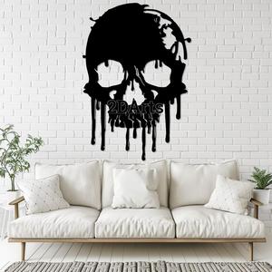 Dripping Skull 2D Wall Art/Window Art