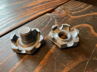 Hextraction Nut And Bolt Tile