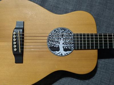 Guitar 3 1/4" soundhole cover
