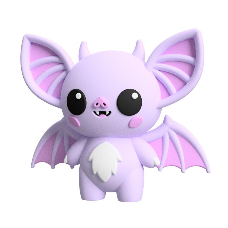Cute Cryptid Vampire Bat 3D Printable Figure - Adorable Bat Monster