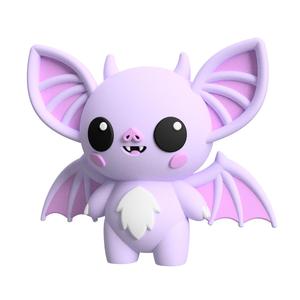Cute Cryptid Vampire Bat 3D Printable Figure - Adorable Bat Monster
