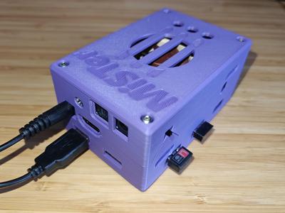 MiSTer FPGA Compact Case (USB Hub - USB Powered)