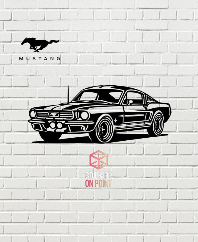 FORD MUSTANG  VINTAGE - 2D WALL ART #5